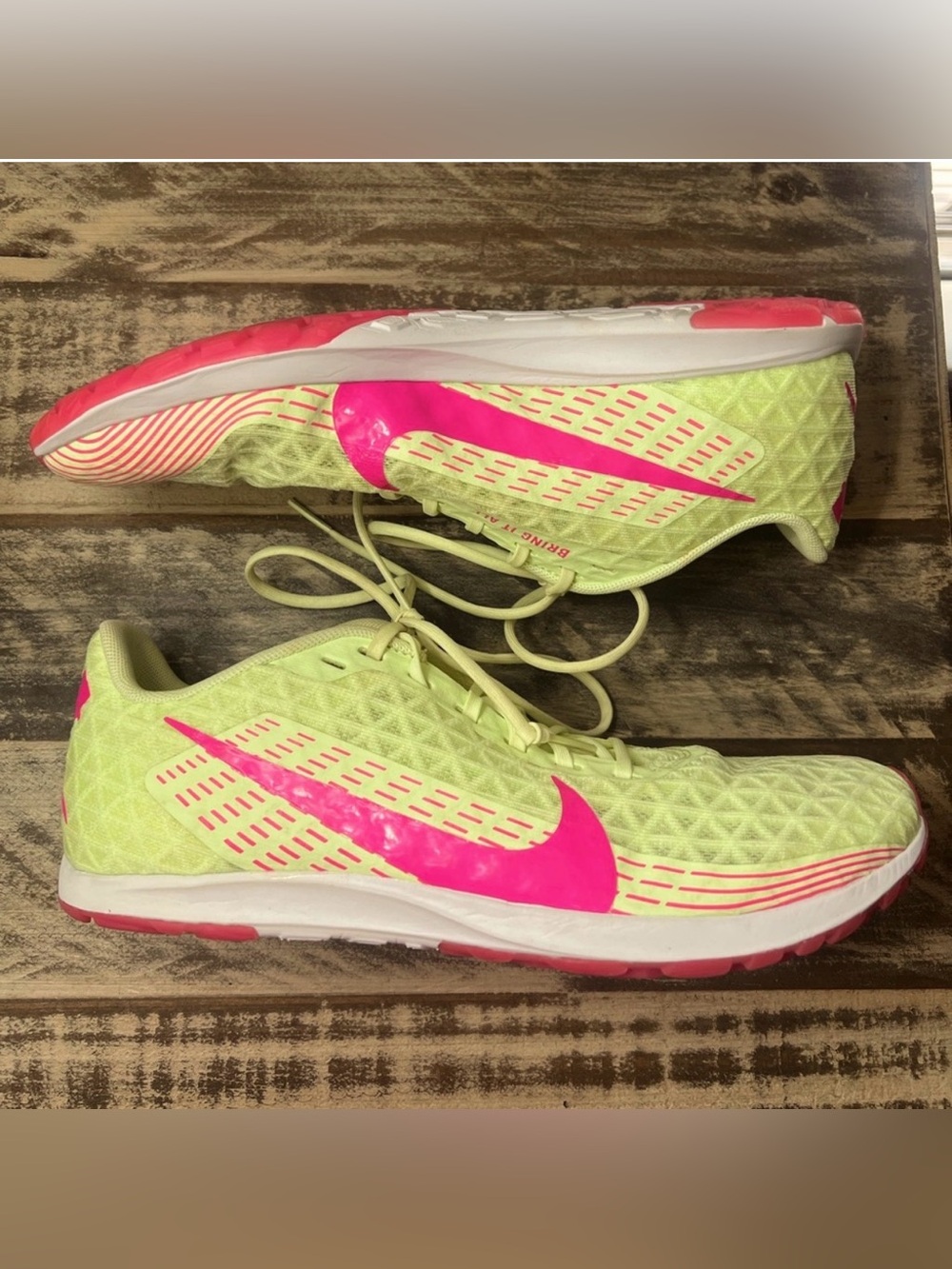 Neon Nike Zoom Rival XC